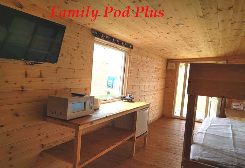 Family holiday pod, Newquay