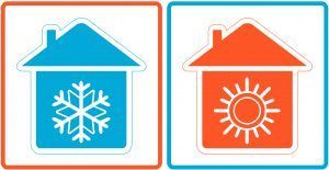 hot-cold-house-icons