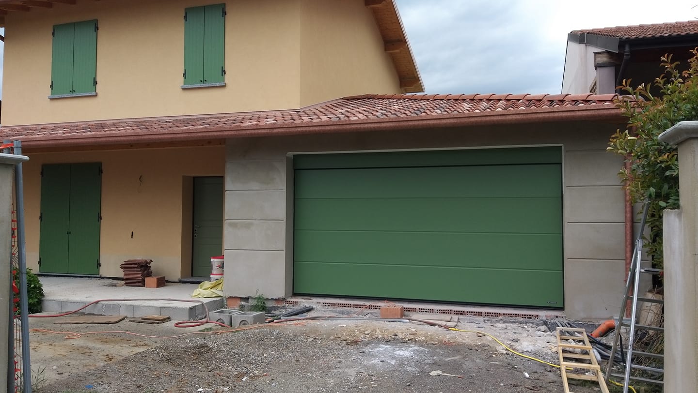 garage verde automatizzato