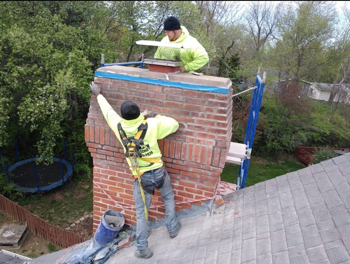 chimney repair | FD Masonry | St. Louis MO