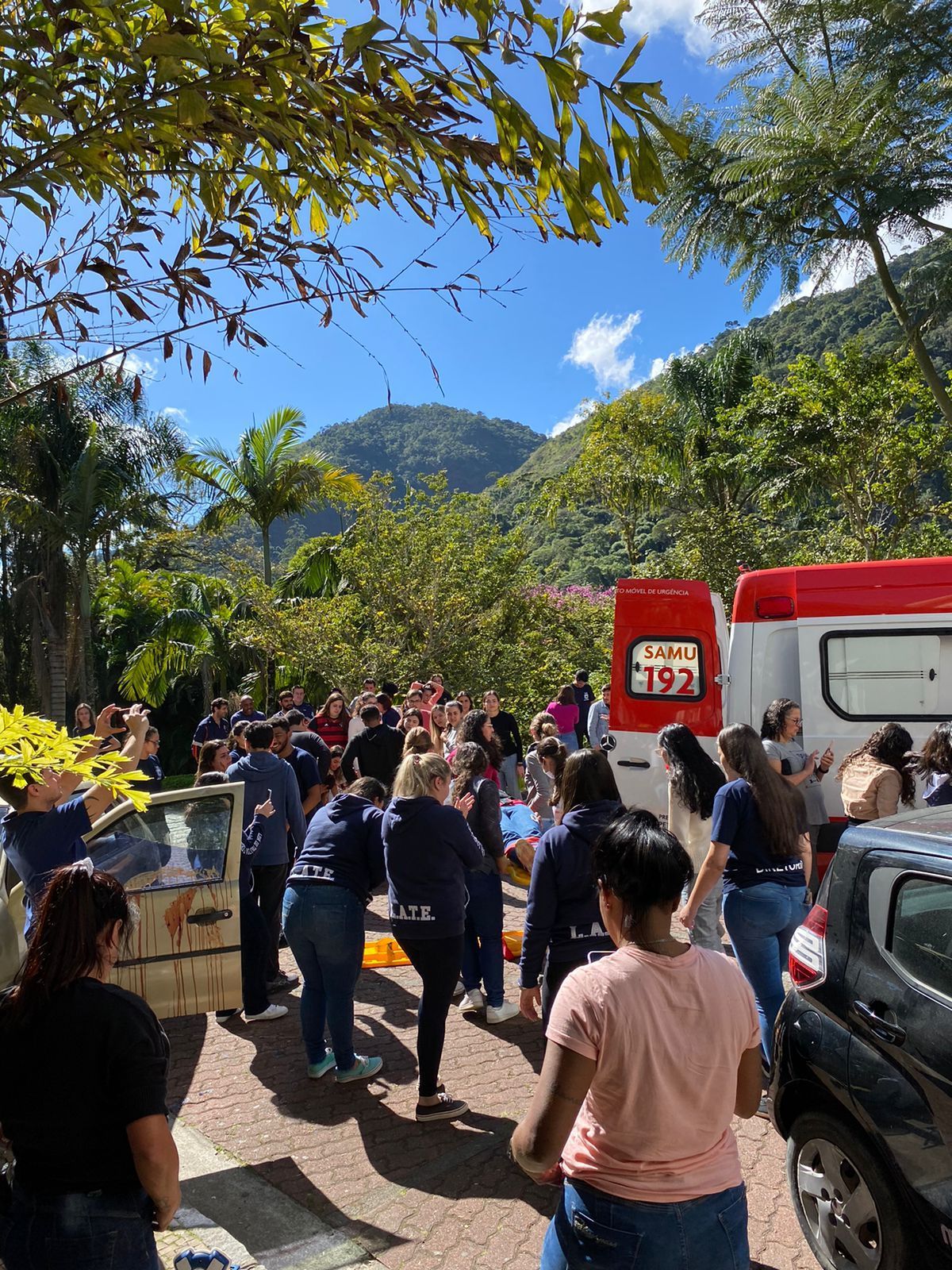 Maio Amarelo é enfatizado com o “GrandeAcidente” na UNIFASE