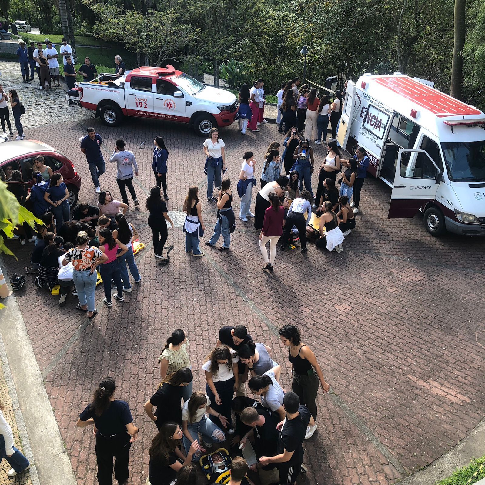 “Grande Acidente” na UNIFASE/FMP marca o Maio Amarelo