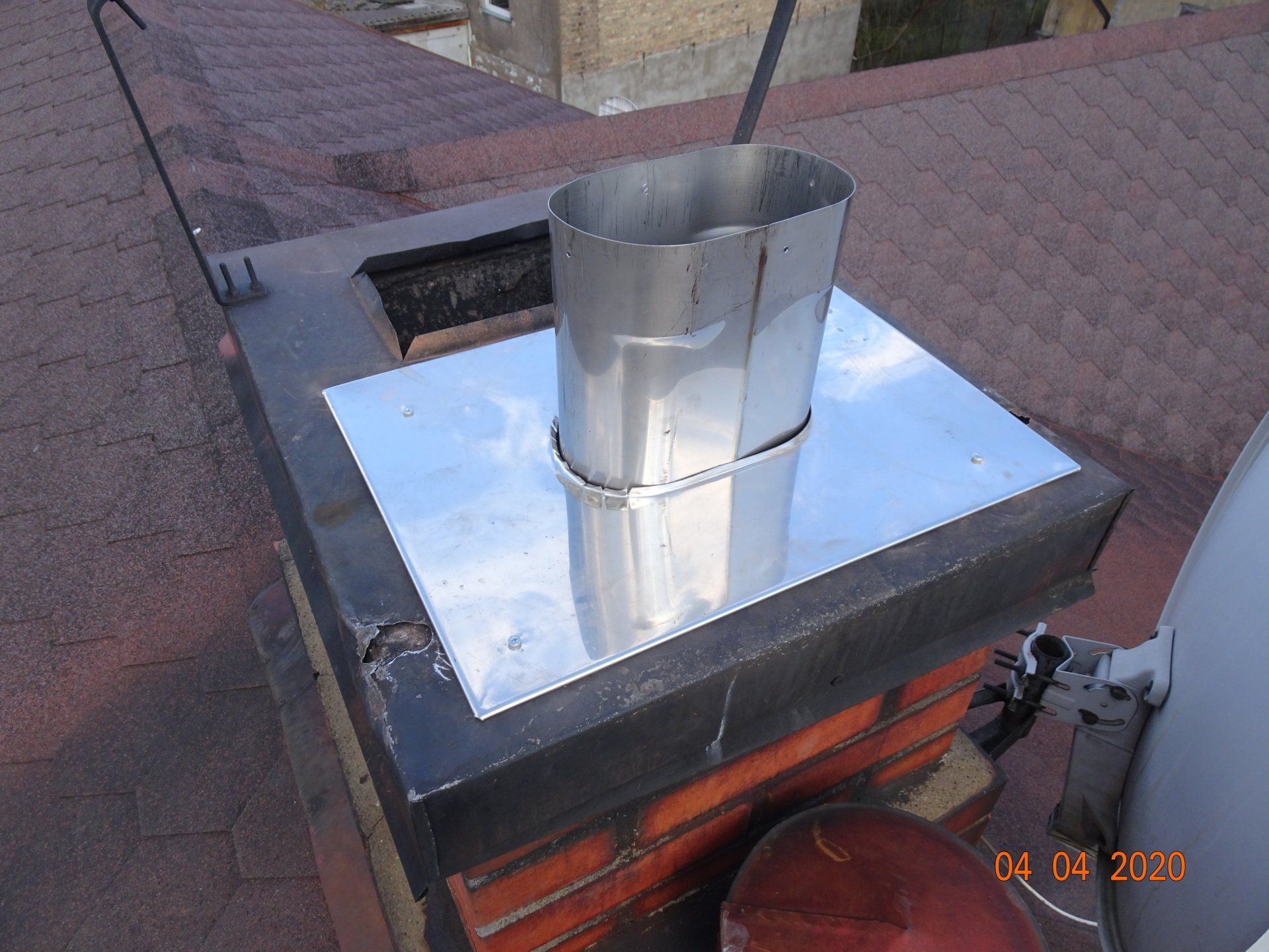 skursteņa oderēšana