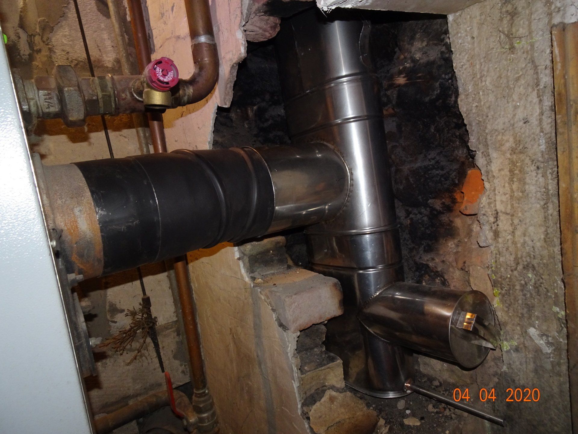 skursteņa oderēšana