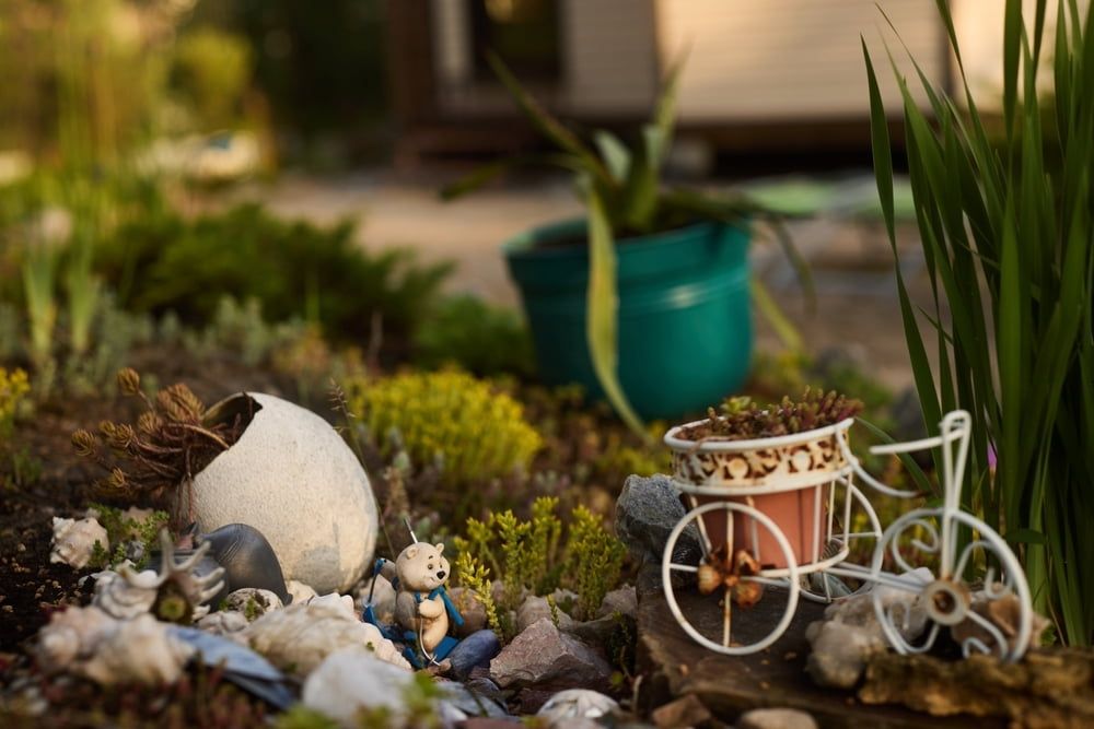 There is a Broken Egg in the Middle of the Garden — Junction Hill Nursery in Junction Hill, NSW