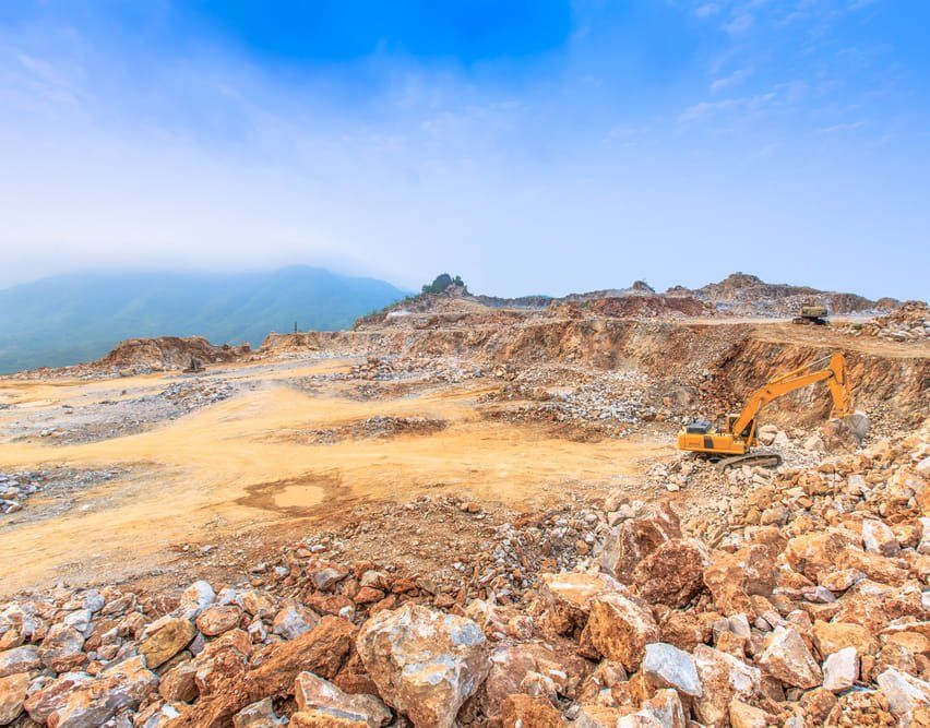 Huge Chunk of Stones — Copp & Co Civil & Plant Hire in Airlie Beach, QLD