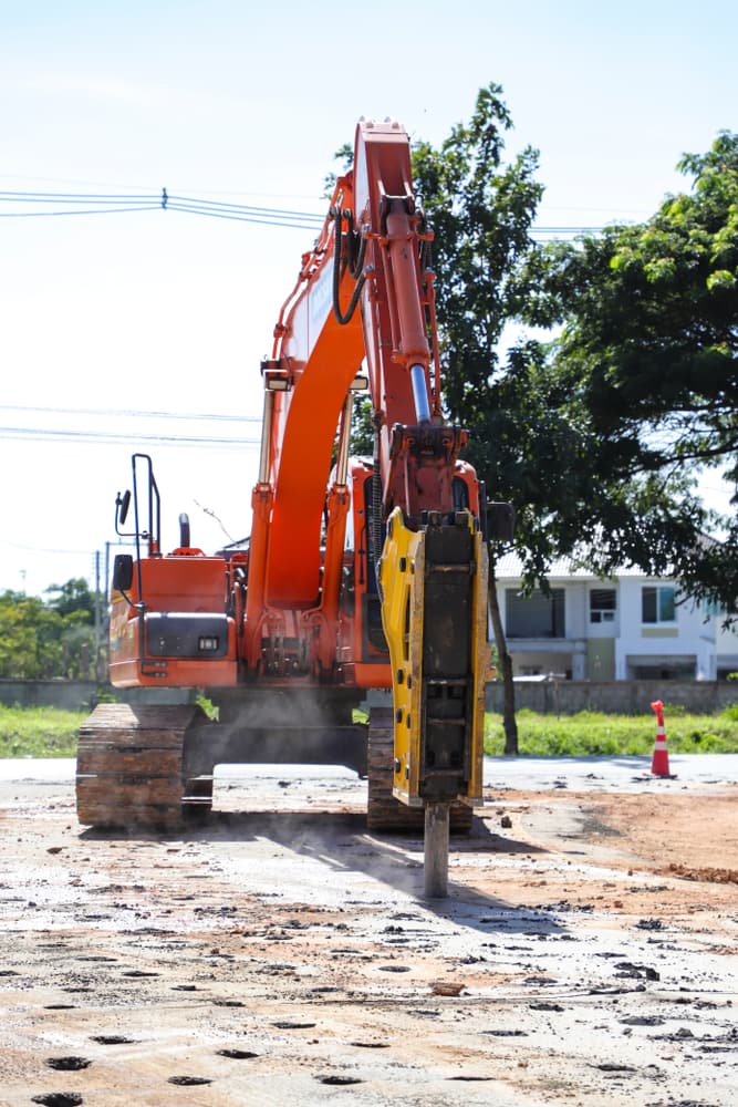 Hydraulic Breaker Hammer — Copp & Co Civil & Plant Hire in Mount Julian, QLD