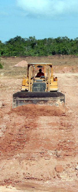 Bulldozer in a Construction Site — Copp & Co Civil & Plant Hire in Mount Julian, QLD