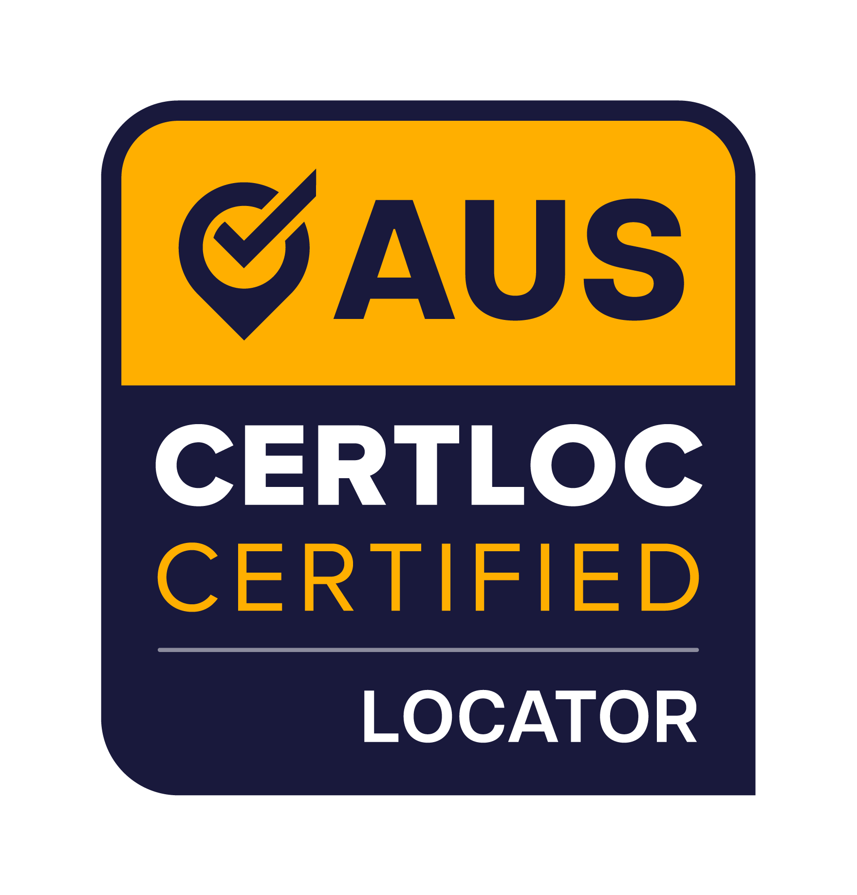 Certified Locator Logo