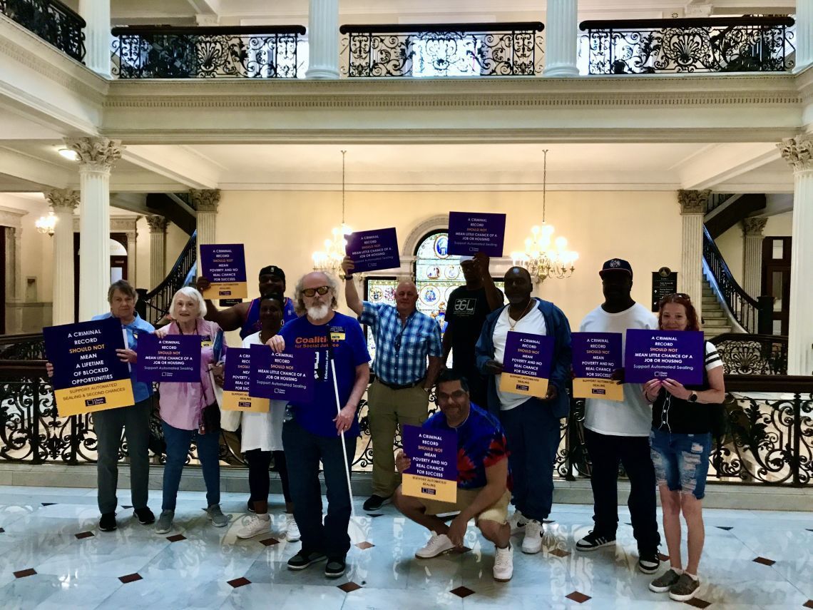 On June 14 scores of advocates joined with state senators and representatives on Beacon Hill to highlight the pressing need to modernize Massachusetts’ outdated system for managing criminal offense record information (CORI).