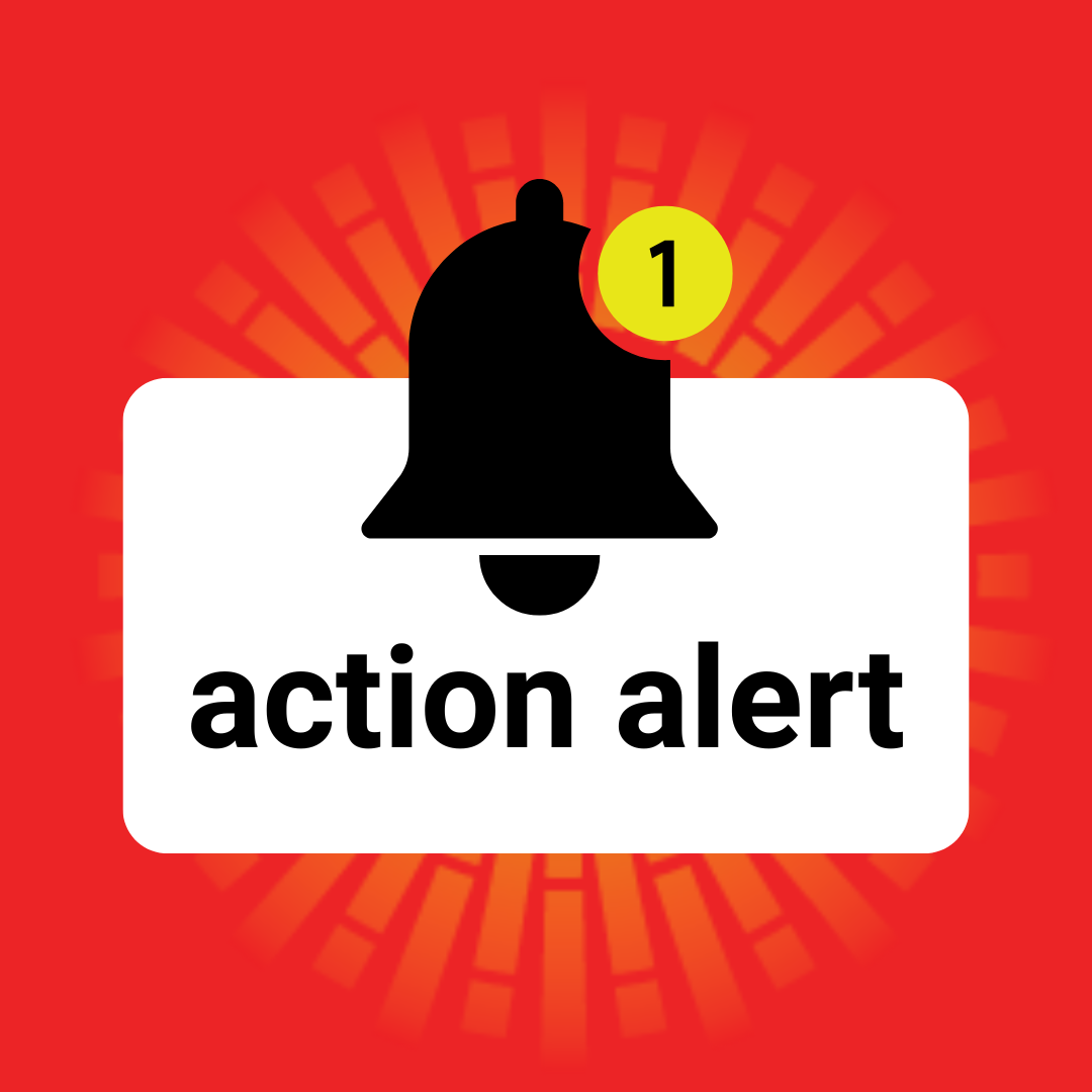 notification bell with text that says, 