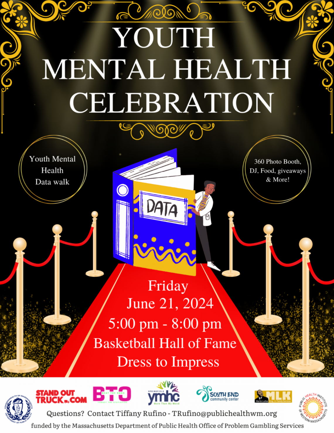 A poster for a youth mental health celebration on june 21 , 2024