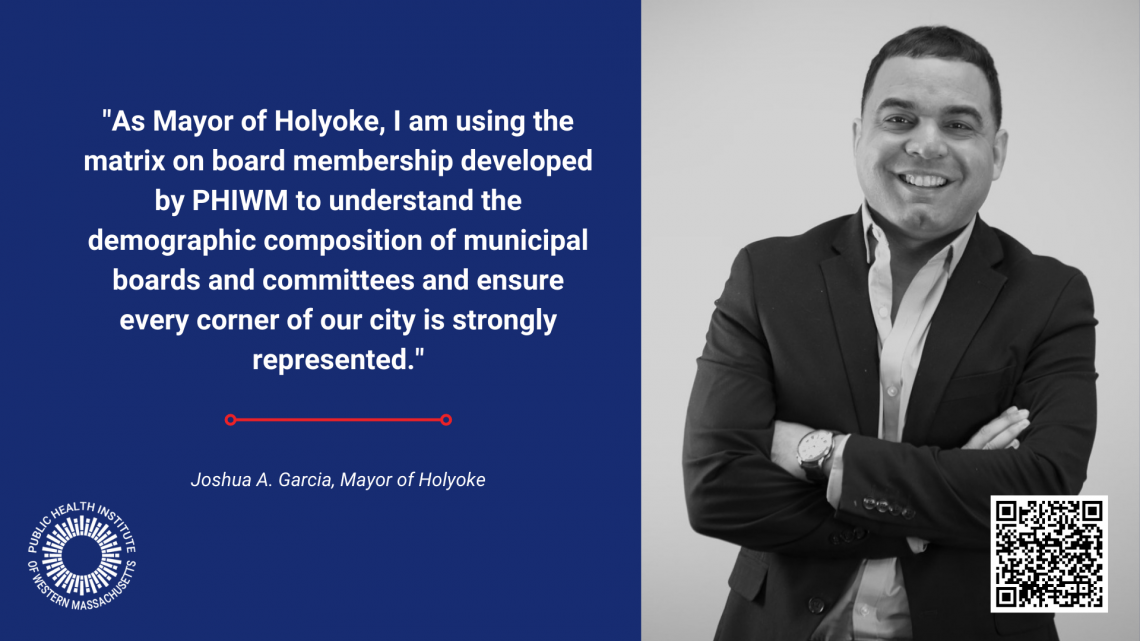 Learn how Joshua A. Garcia, Mayor of Holyoke, is using resources in our Race and Health Equity Resource Guide.