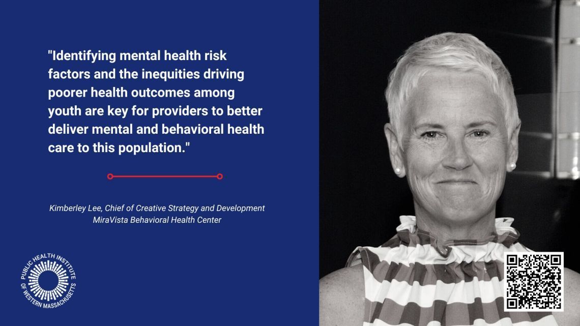 Kimberley Lee is on the Public Health Institute of Western Massachusetts' Board of Directors and is the Chief of Creative Strategy and Development at MiraVista Behavioral Health Center.