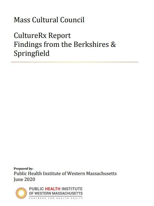 CultureRx: Findings from the Berkshires and Springfield (2020)