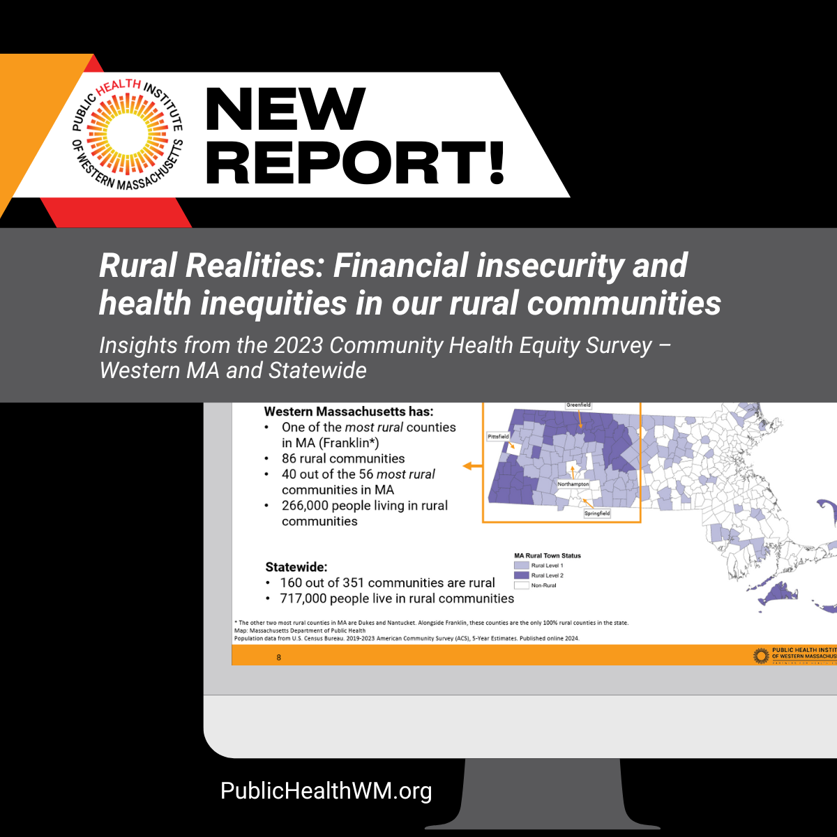 New Report! Rural Realities: Financial insecurity and health inequities ...