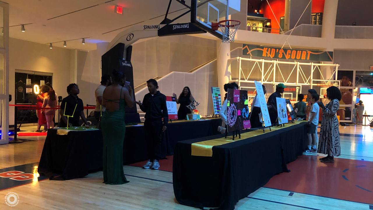 Youth get ready for data walk