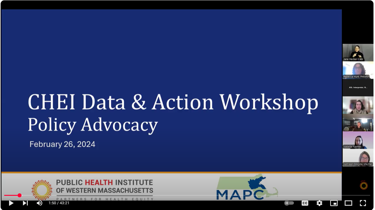 CHEI Data & Action Workshop (Feb 2025)