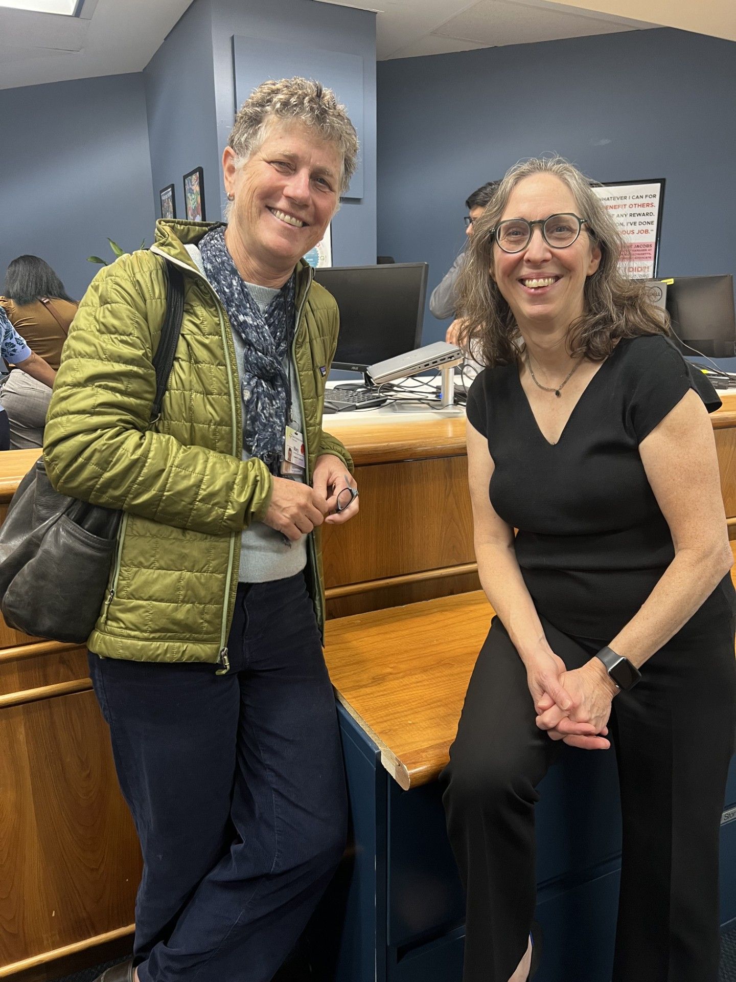 Mary Stuart and Sarita Hudson