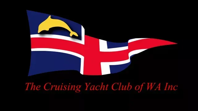 The Cruising Yacht Club of Wa Inc Logo — Chefs2Go in Woodwark, QLD