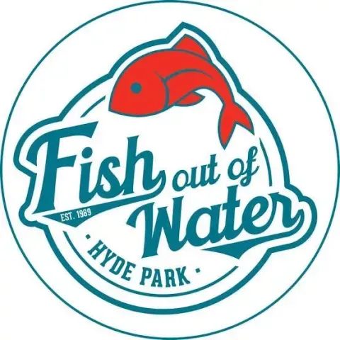 Fish Out of Water Logo — Chefs2Go in Woodwark, QLD