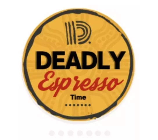Deadly Espresso Logo — Chefs2Go in Woodwark, QLD