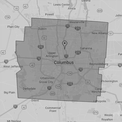 Columbus Map - Groveport, OH - Marylee Bendig