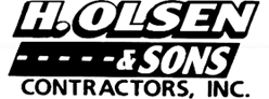 H. Olsen & Sons Contractors Inc. logo