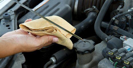 Car maintenance oil change