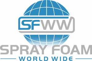 A logo for ambit polyurethane Spray Foam is shown on a white background.