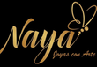 Logotipo dorado Naya