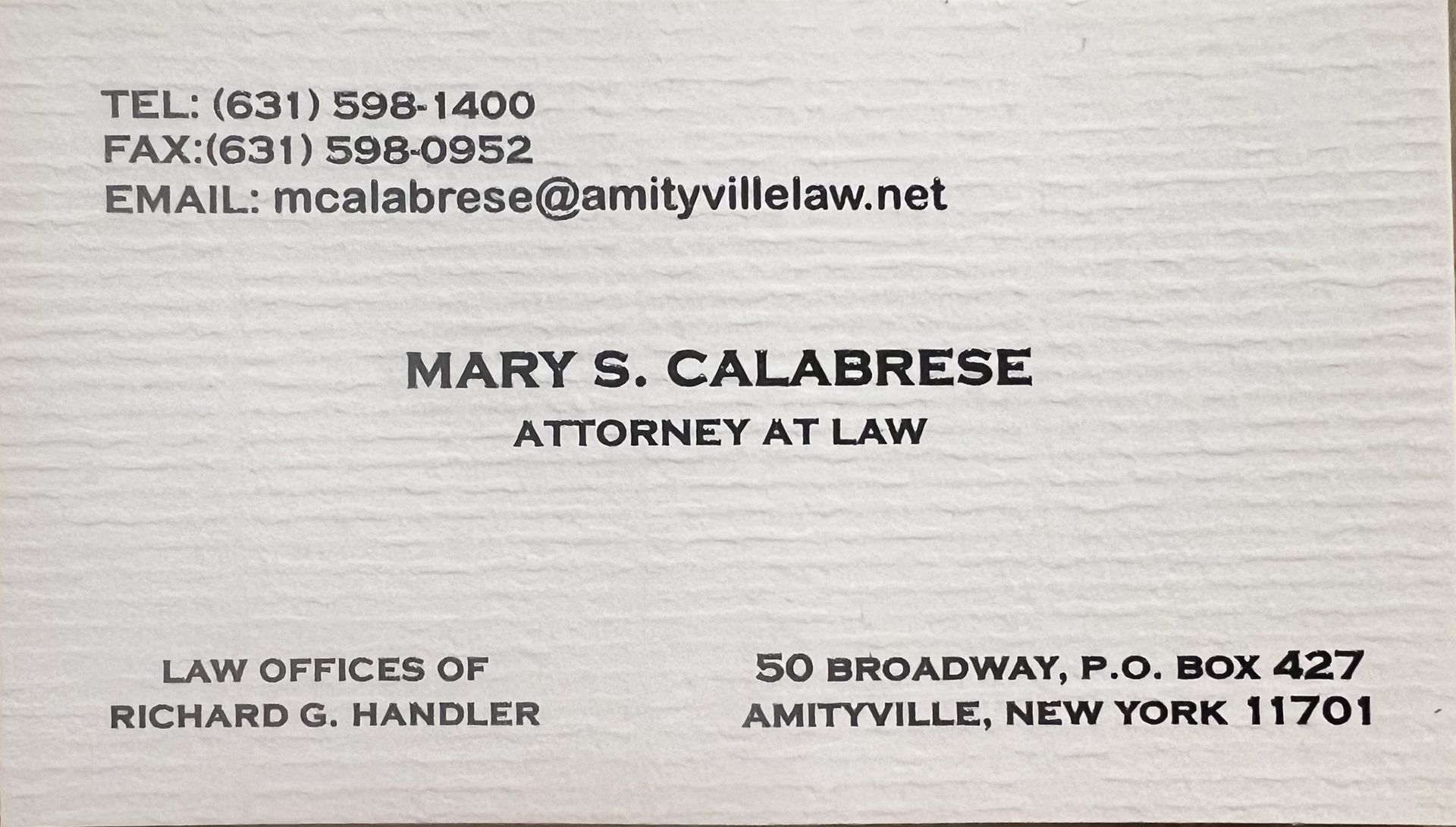 Mary Calabrese