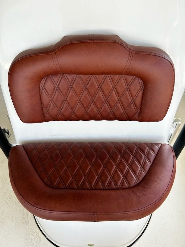 Boat Seat After - Melbourne, FL - A & E Auto and Boat Upholstery