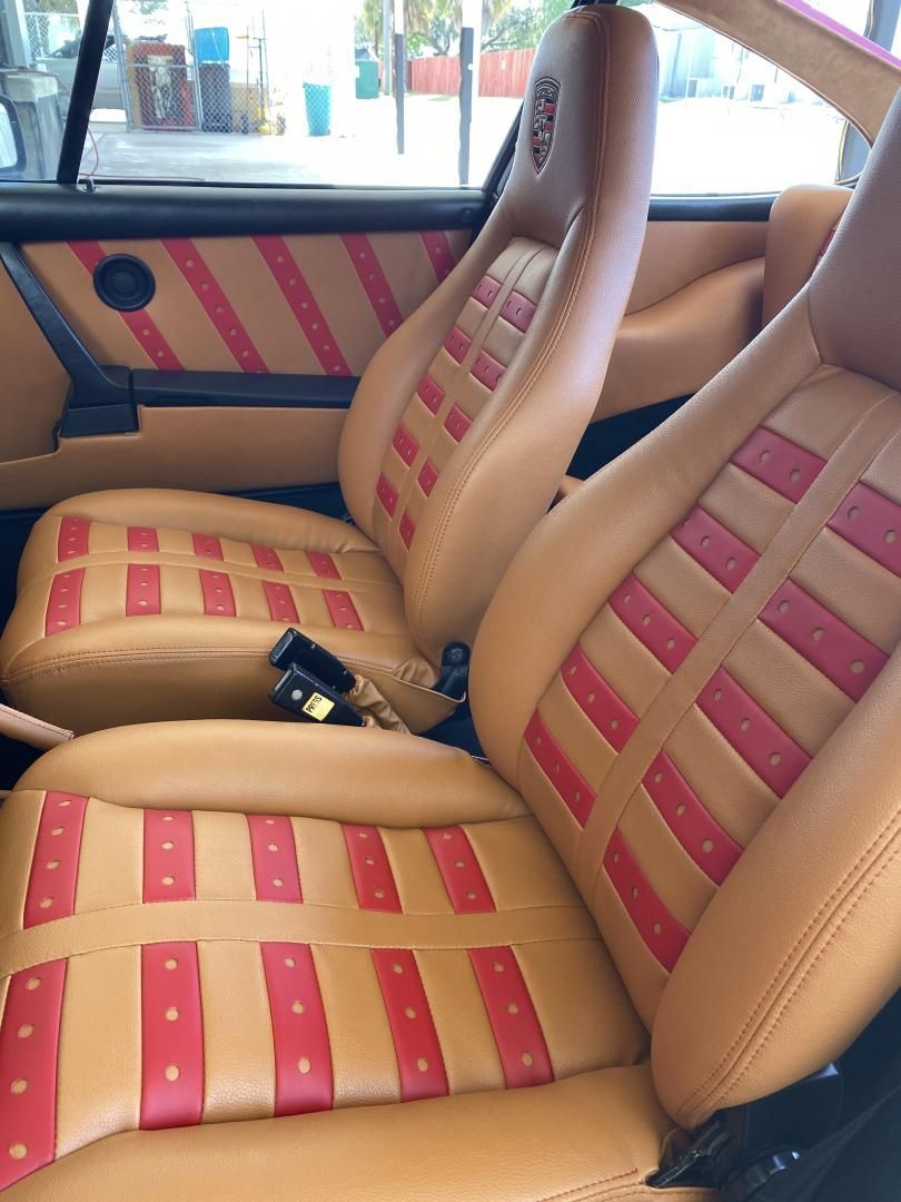 Red and Brown Seats — Melbourne, FL — A & E Auto and Boat