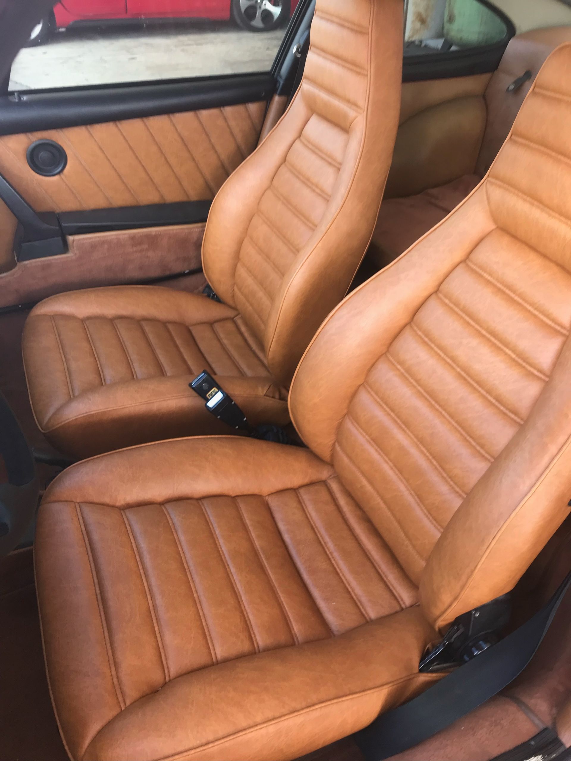 Seats & Door Panels Before - Melbourne, FL - A & E Auto and Boat Upholstery