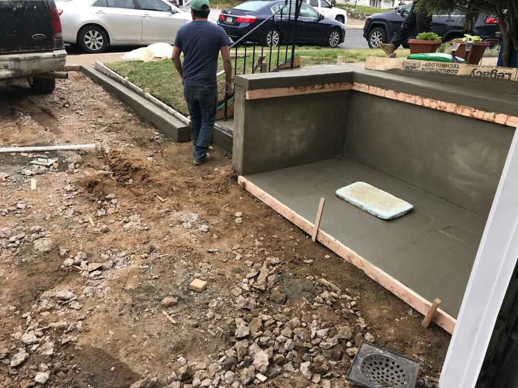 Concrete Works in Garden — Bensalem, PA — P&N Concrete & Sealcoating