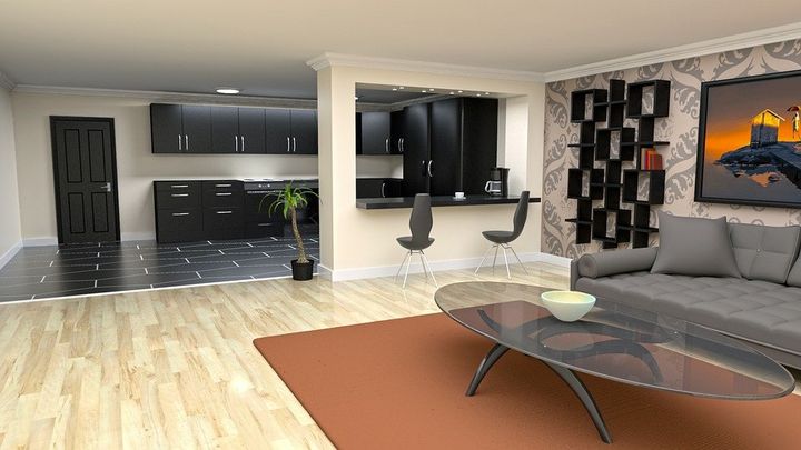 Main Living Area Rendering | Wishon & Carter Builders