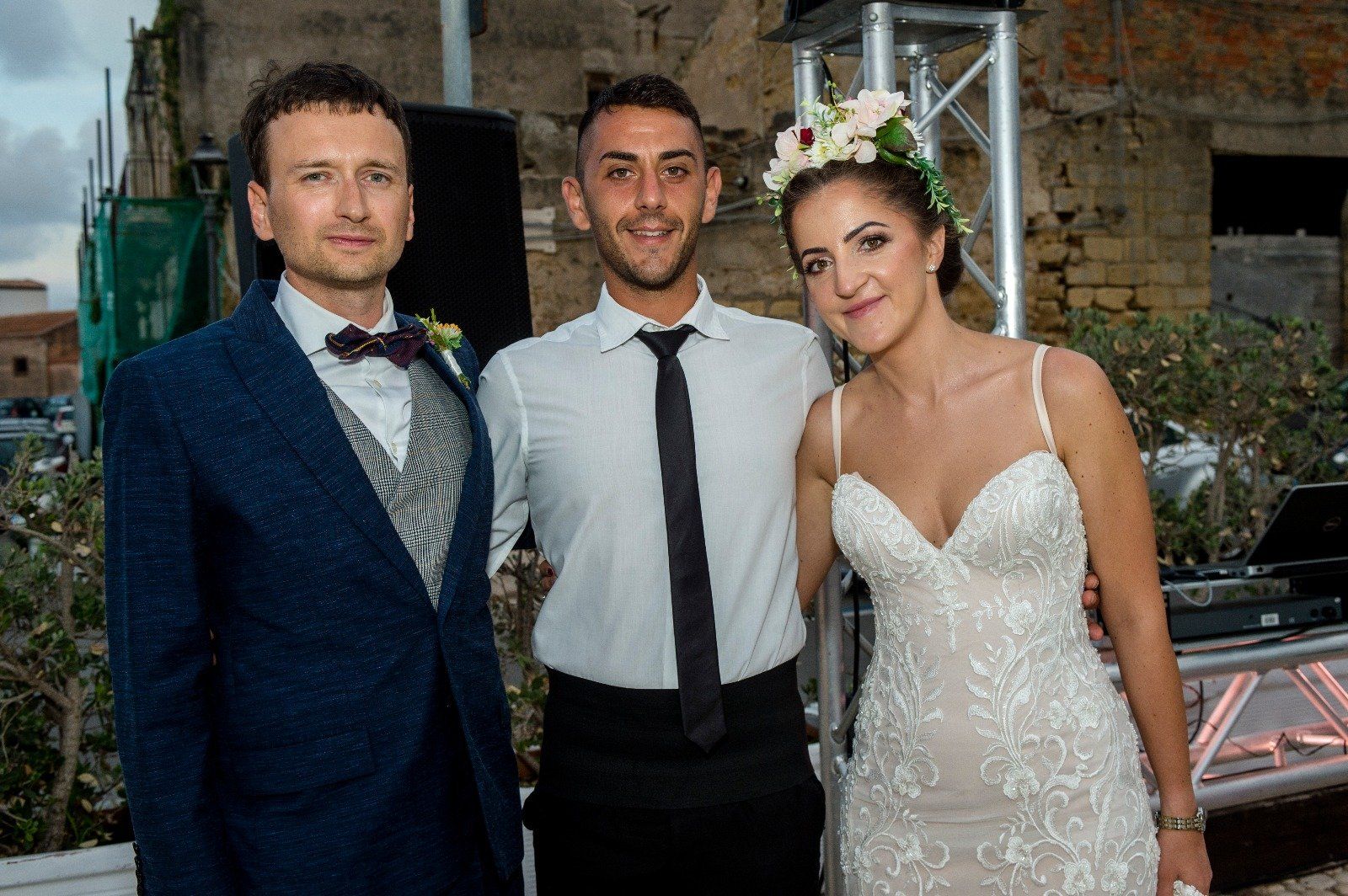 tableau mariage in giardino del locale per eventi