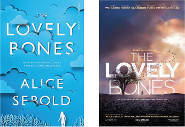 A book called the lovely bones by alice sebold