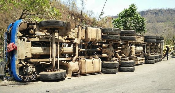 Image of a Truck Accident