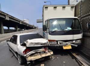 image of rear end collision