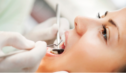 A patient receiving dental care at a Dentist Office in Marietta, GA