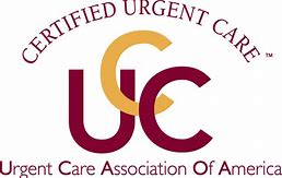 The logo for the certified urgent care association of america.