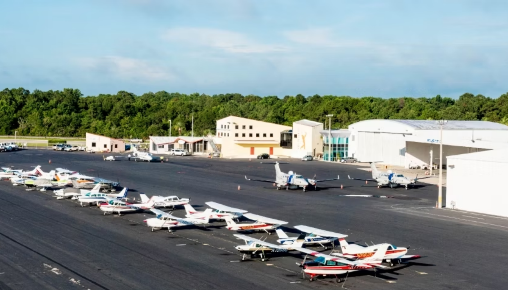 Photo of planes parked on the tarmack at the regional airport