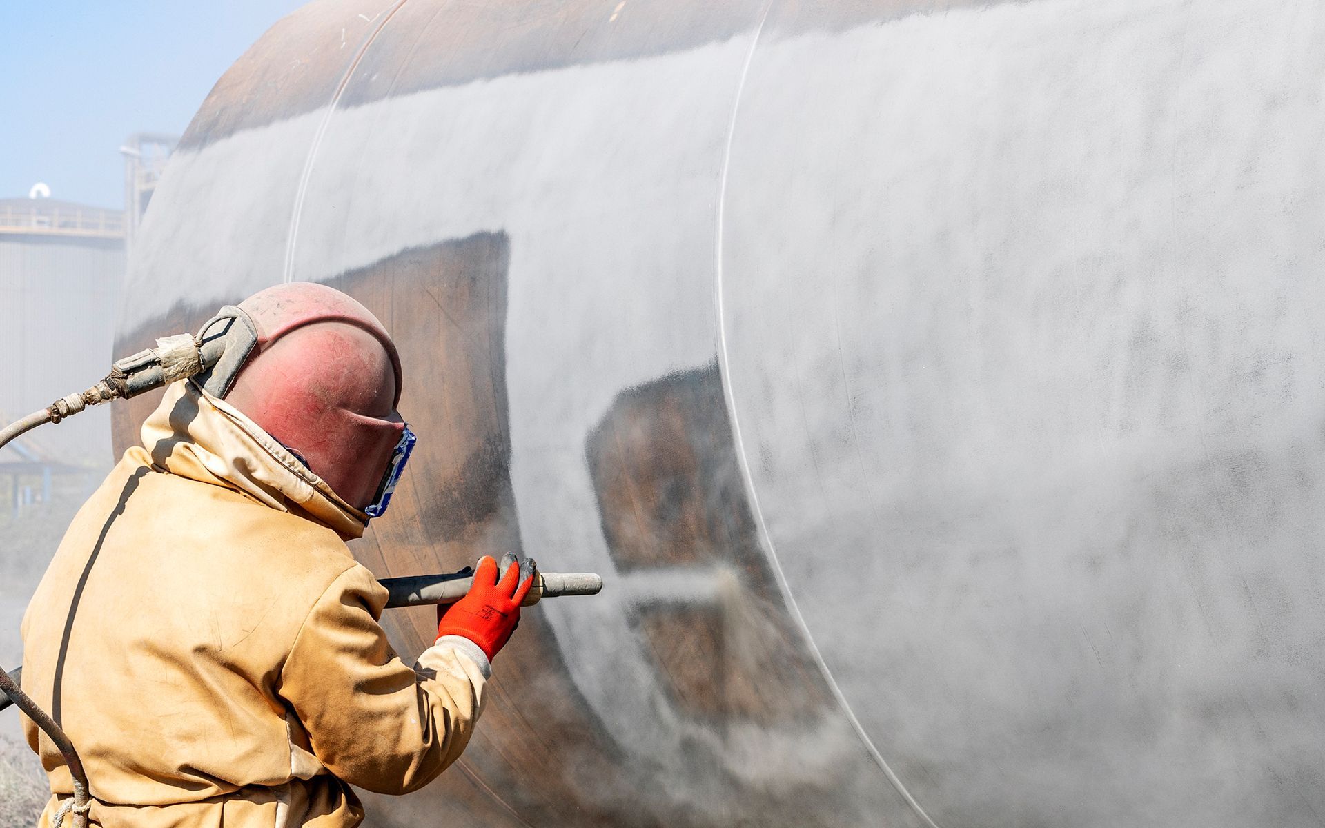 Sandblasting — Long Lake, MN — Perry’s Truck Repair & Welding
