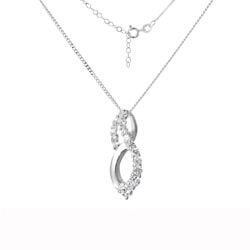 Rings — Silver Necklace with Diamond Pendant in Greenville, OH