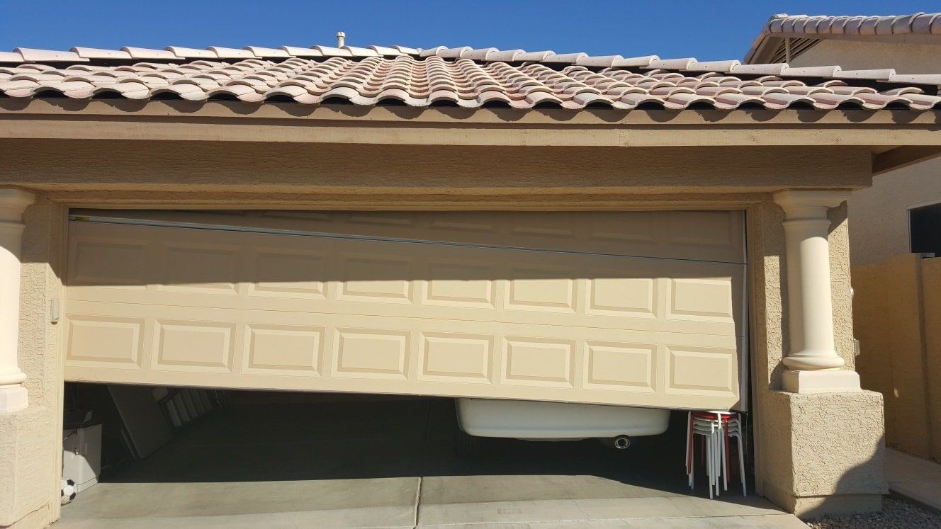 Before Garage Door Open — Mesa, AZ — Absolute Garage Doors
