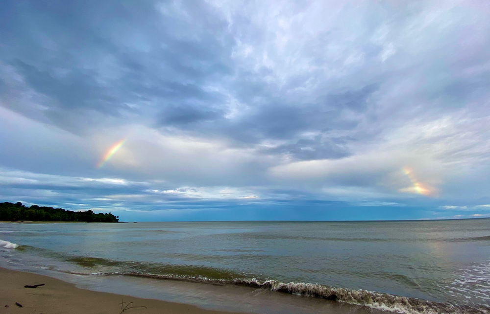 a private and pristine Caribbean beach cove at camaroncito ecoresort and beach