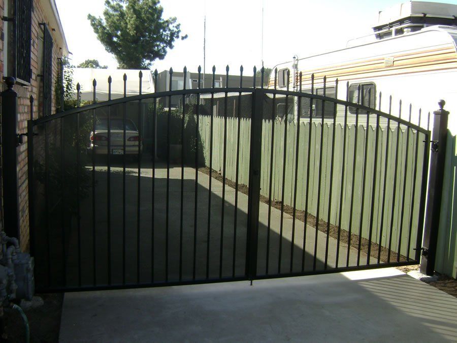 Metal Driveway Gate — Ste. K Santee, CA — Sam's Fencing Inc.