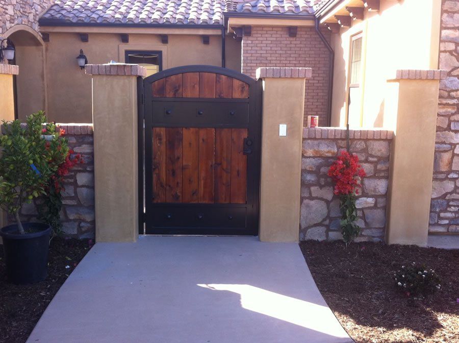 Wooden Fence of House — Ste. K Santee, CA — Sam's Fencing Inc.